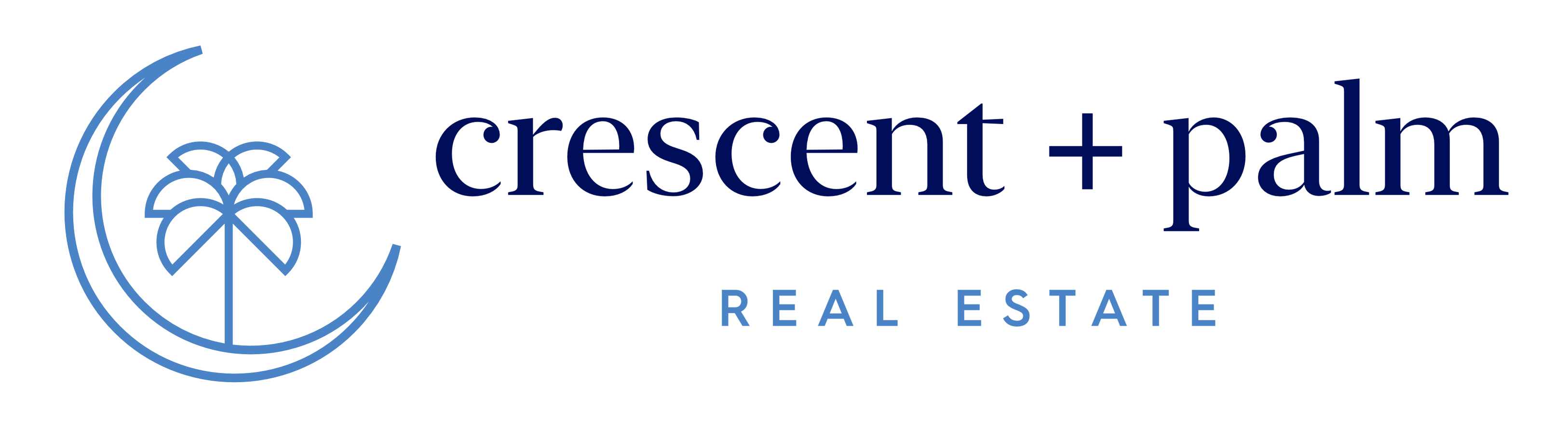 Crescent + Palm Logo